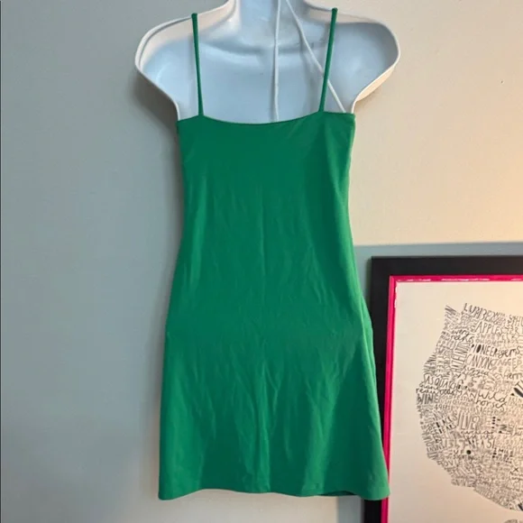 Susana Monaco Green Mini Dress EUC - Picture 2 of 4